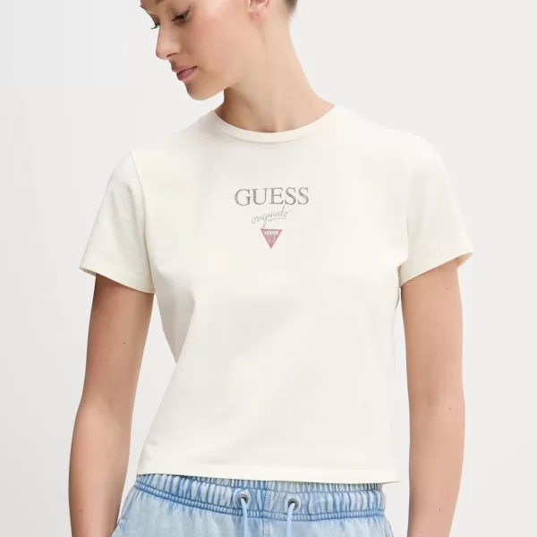 Guess Originals Βαμβακερό μπλουζάκι Guess Originals