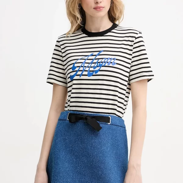 MSGM Βαμβακερό μπλουζάκι MSGM