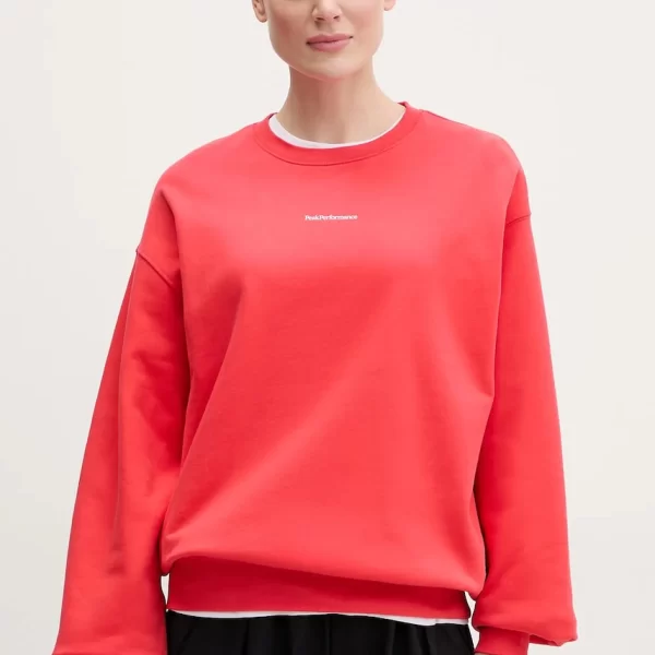 Βαμβακερή μπλούζα Peak Performance