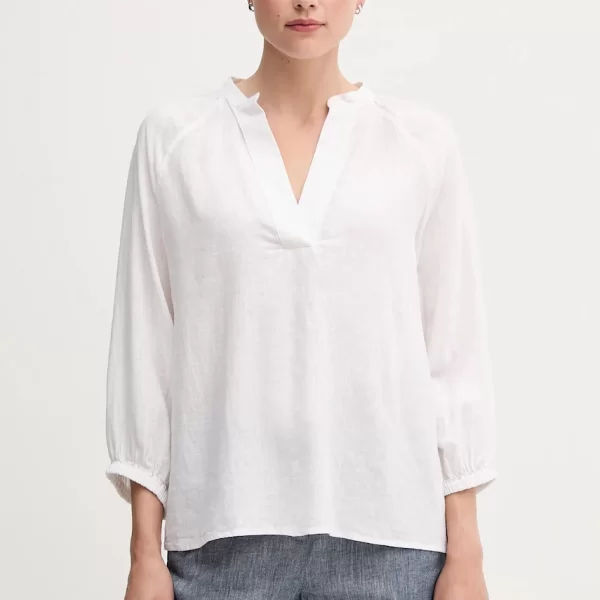 Λευκή μπλούζα Gant