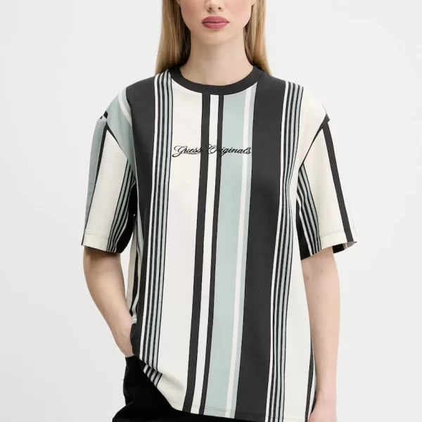 Guess Originals Βαμβακερό μπλουζάκι Guess Originals