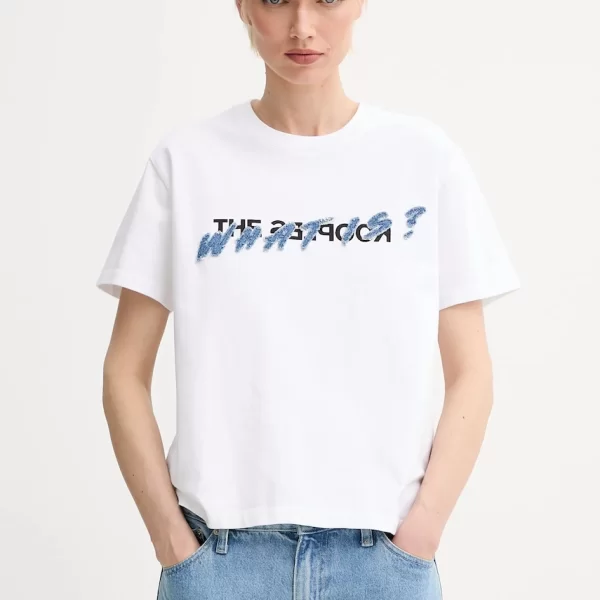 THE KOOPLES Βαμβακερό μπλουζάκι The Kooples