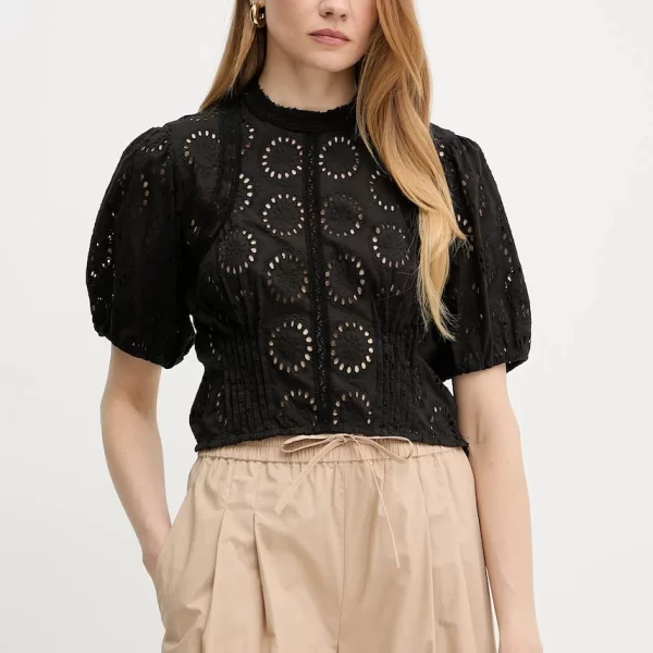 TWINSET Βαμβακερή μπλούζα Twinset