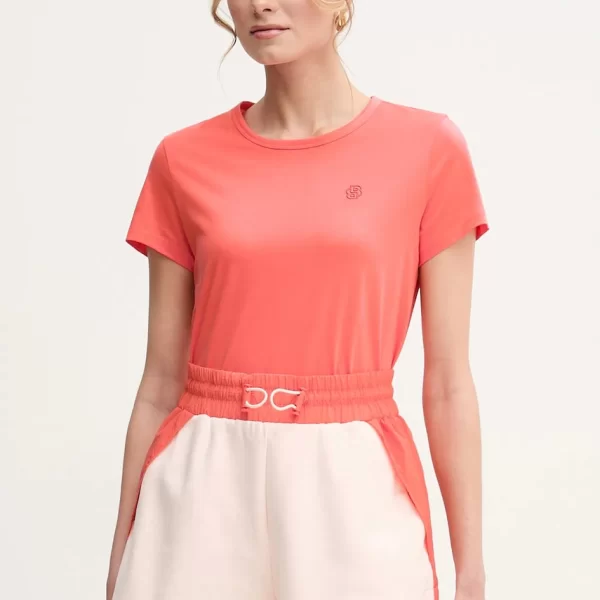 Boss Βαμβακερό μπλουζάκι BOSS