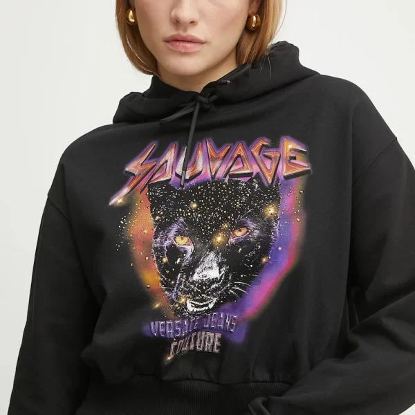 VERSACE JEANS COUTURE Βαμβακερή μπλούζα Versace Jeans Couture