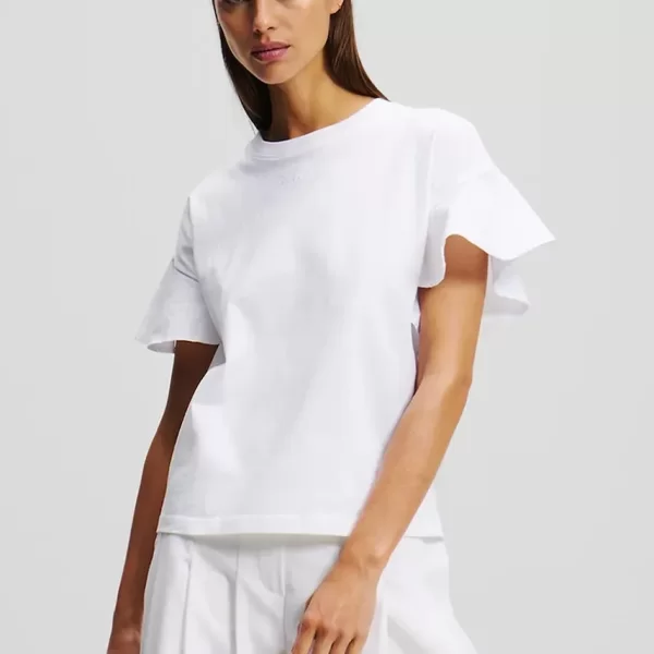 Karl Lagerfeld Βαμβακερό μπλουζάκι Karl Lagerfeld