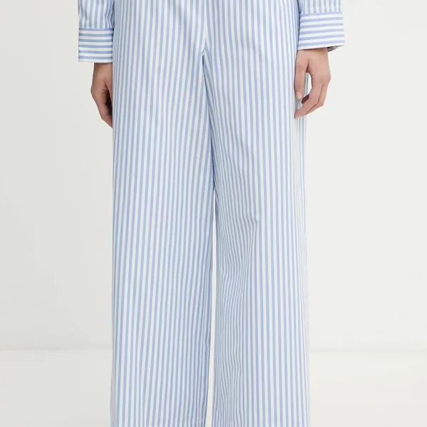 MM by Max Mara Βαμβακερό παντελόνι MM by Max Mara