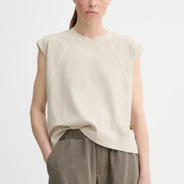 G-Star Βαμβακερό τοπ G-Star