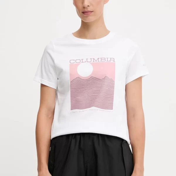 Columbia Βαμβακερό μπλουζάκι Columbia Rolling Bend
