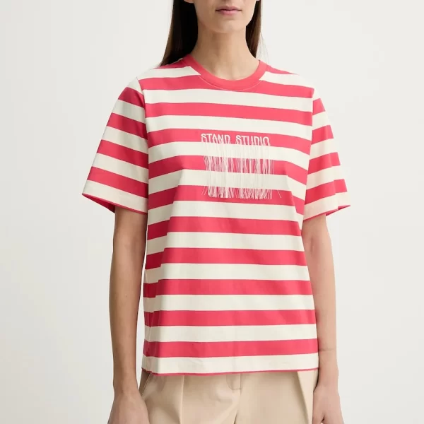 STAND STUDIO Βαμβακερό μπλουζάκι Stand Studio Hallie