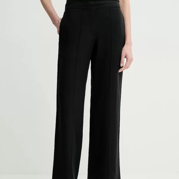 Samsoe Samsoe Παντελόνι με λινό μείγμα Samsoe Samsoe SAHANI