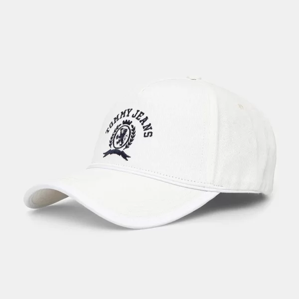 TOMMY JEANS Βαμβακερό καπέλο του μπέιζμπολ Tommy Jeans