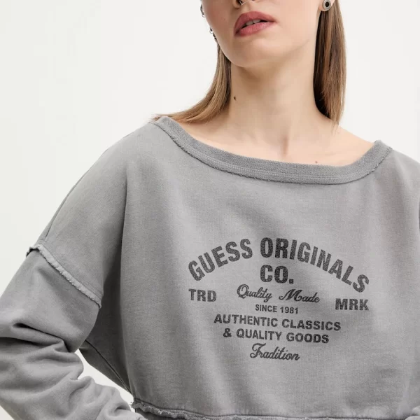 Βαμβακερή μπλούζα Guess Originals