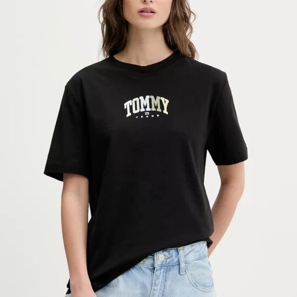 TOMMY JEANS Βαμβακερό μπλουζάκι Tommy Jeans