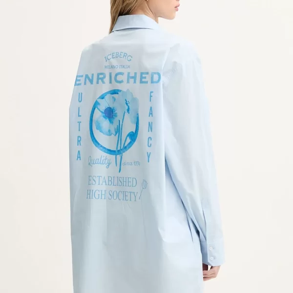 ICEBERG Βαμβακερό πουκάμισο Iceberg