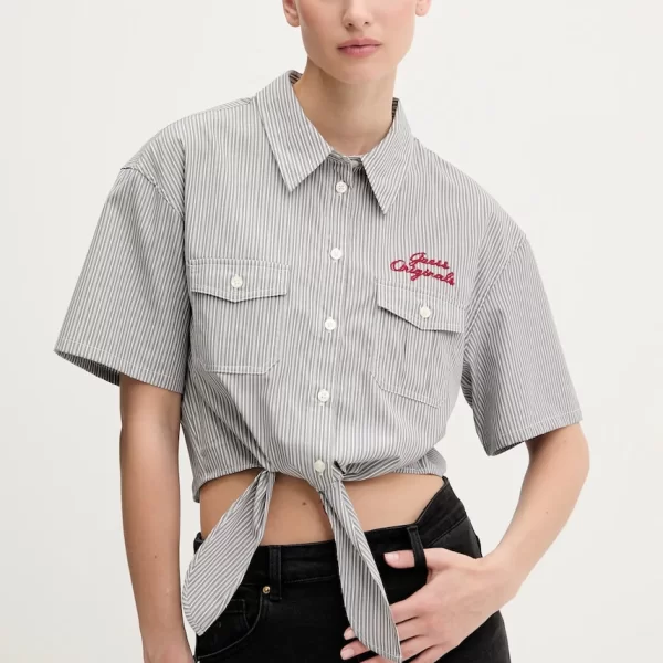 Guess Originals Βαμβακερό πουκάμισο Guess Originals