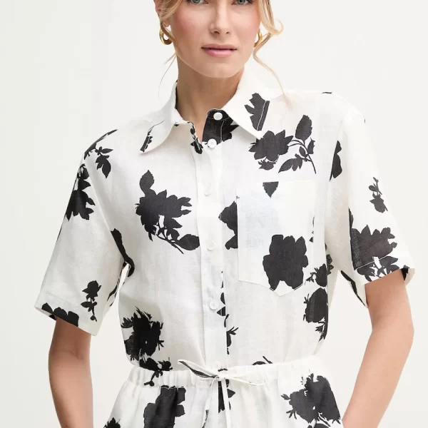 Πουκάμισο από λινό Liviana Conti