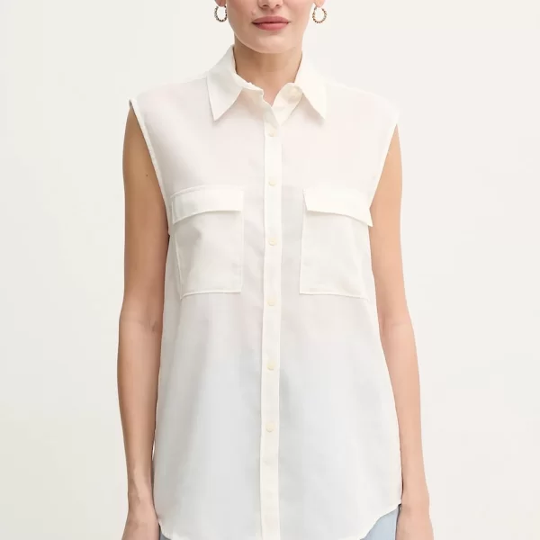 Βαμβακερό πουκάμισο Calvin Klein