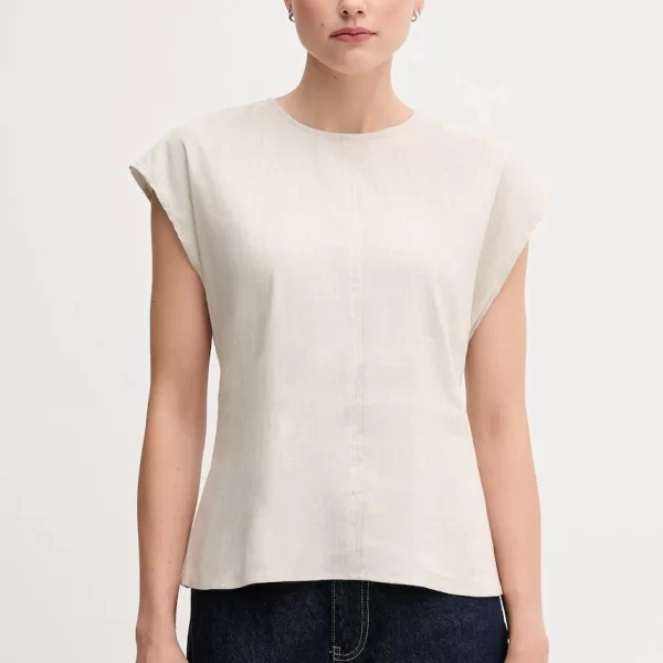 Λευκή μπλούζα Calvin Klein