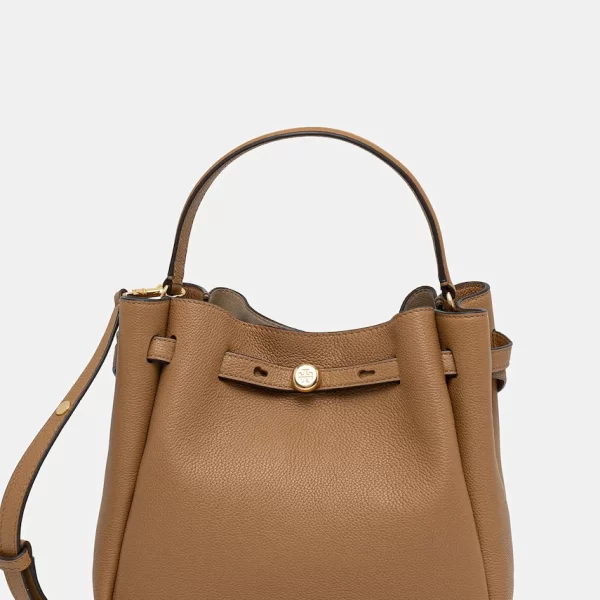 Tory Burch Δερμάτινη τσάντα Tory Burch Romy Bucket Romy