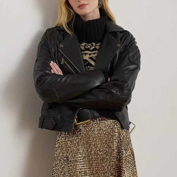 Δερμάτινο μπουφάν Lauren Ralph Lauren