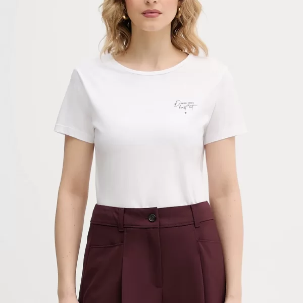 Boss Orange Βαμβακερό μπλουζάκι BOSS Orange C Elove 1 Mett-Valentine