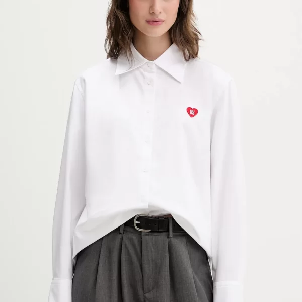 HUGO Βαμβακερό πουκάμισο HUGO Erselia San Jared-C