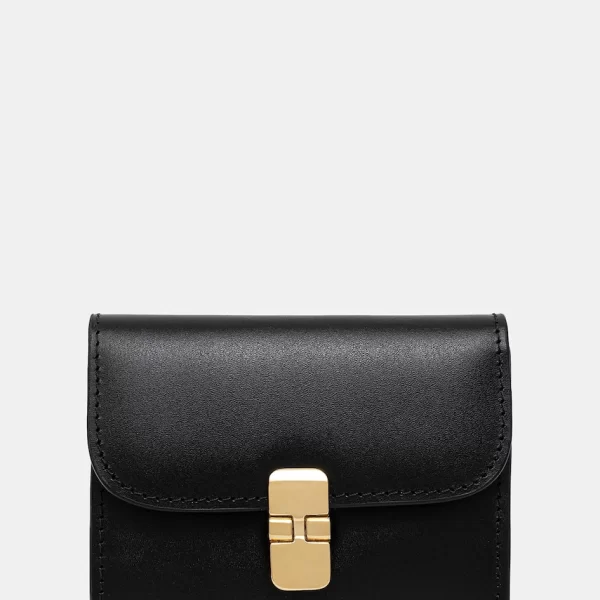 A.P.C. Δερμάτινο πορτοφόλι A.P.C. Compact Grace