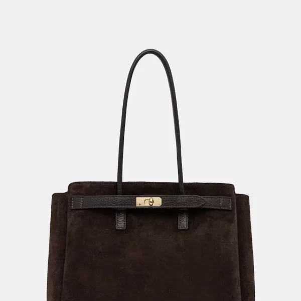 Answear Lab Τσάντα σουέτ Answear.LAB