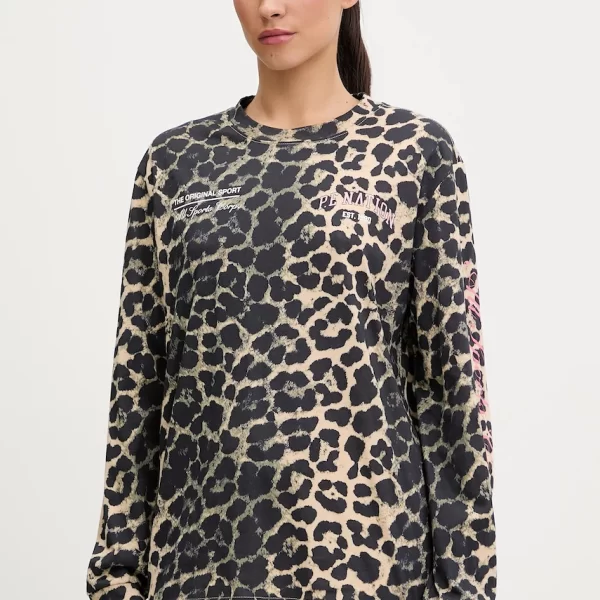 P.E NATION Βαμβακερή μπλούζα με μακριά μανίκια P.E Nation