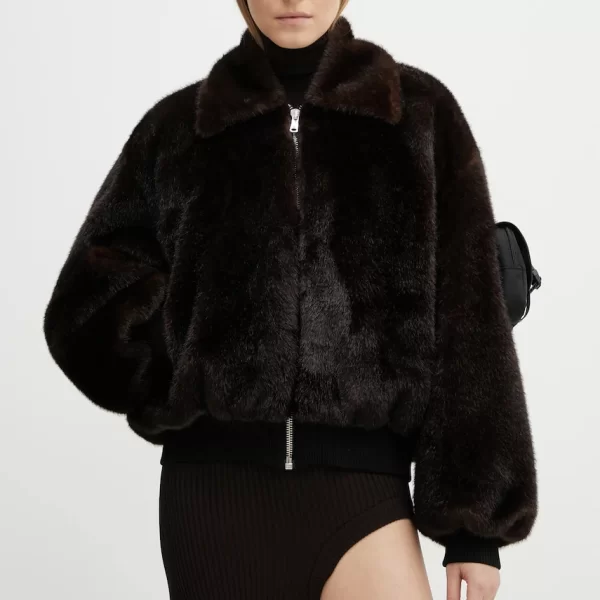COPERNI Μπουφάν Coperni Faux Fur Bomber