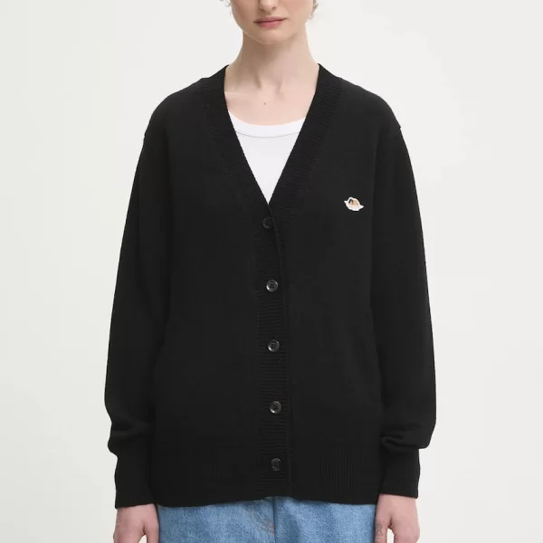 Μάλλινη ζακέτα Fiorucci Angel Patch Merino Wool