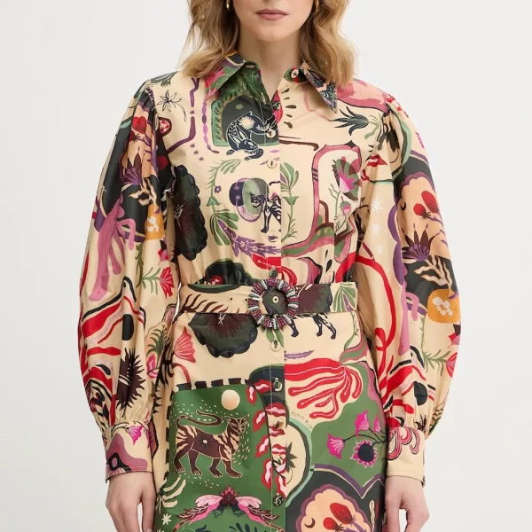 FARM RIO Βαμβακερό φόρεμα Farm Rio