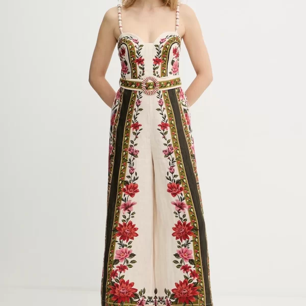 FARM RIO Λινή ολόσωμη φόρμα Farm Rio