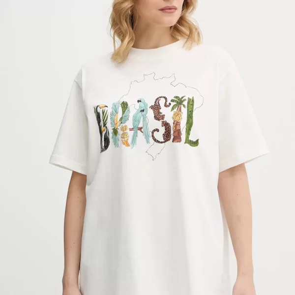 FARM RIO Βαμβακερό μπλουζάκι Farm Rio