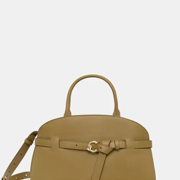 Coccinelle Δερμάτινη τσάντα Coccinelle SABINE