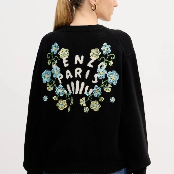 Μάλλινη ζακέτα Kenzo Jungle Flower