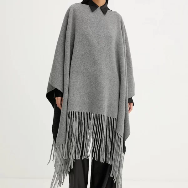 LIVIANA CONTI Μάλλινο πόντσο Liviana Conti