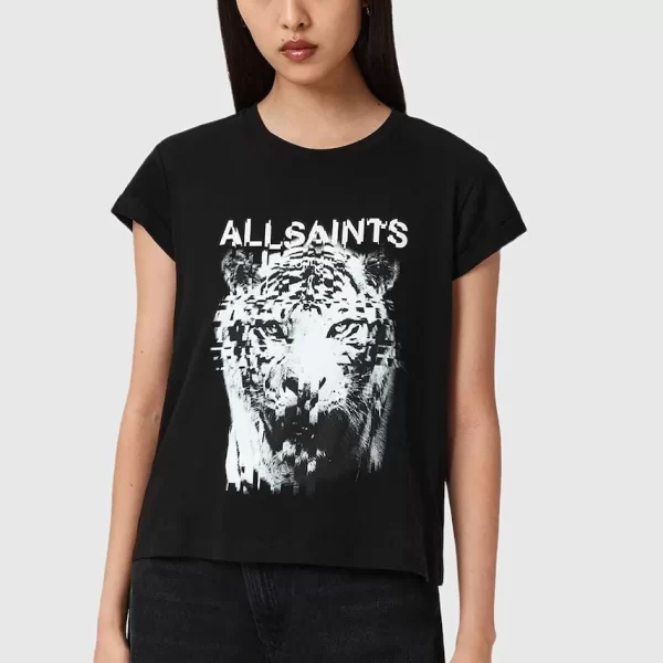 AllSaints Βαμβακερό μπλουζάκι AllSaints