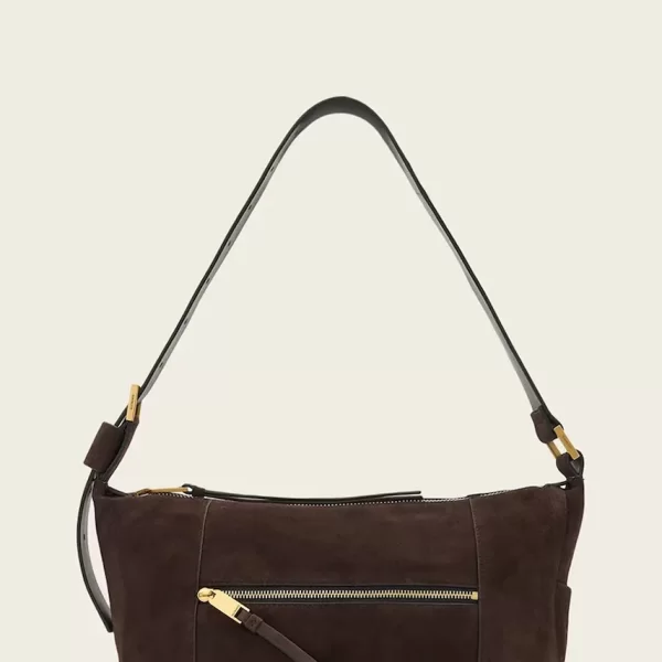 AllSaints Τσάντα σουέτ AllSaints