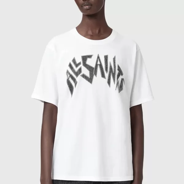 AllSaints Βαμβακερό μπλουζάκι AllSaints