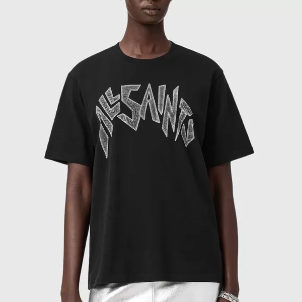 AllSaints Βαμβακερό μπλουζάκι AllSaints