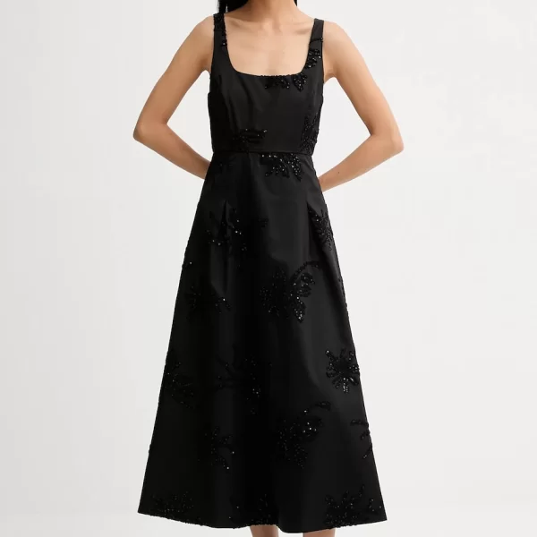 MUNTHE Βαμβακερό φόρεμα MUNTHE RONIA