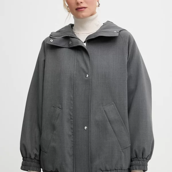 Μπουφάν με προσθήκη μάλλινου υφάσματος MAX&Co.