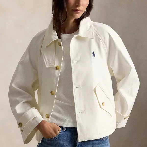 Polo Ralph Lauren Βαμβακερό παλτό Polo Ralph Lauren