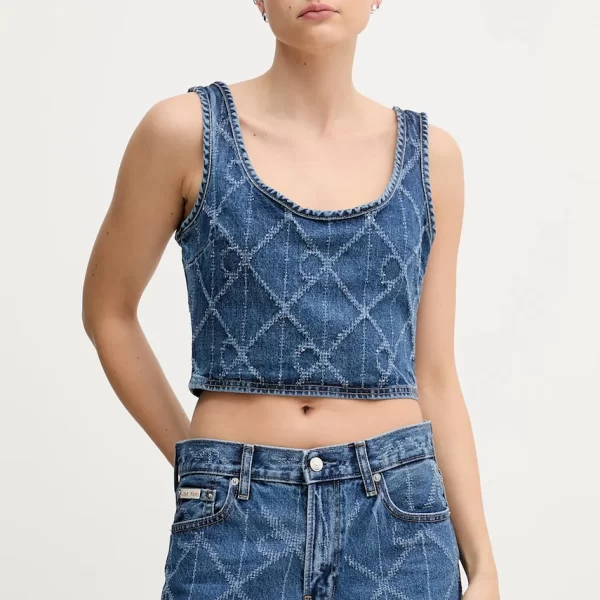 Calvin Klein Jeans Τζιν τοπ Calvin Klein Jeans