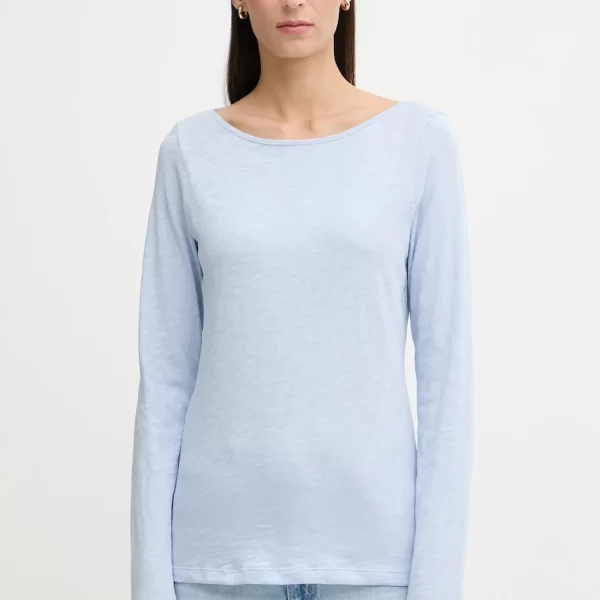 Marc O'Polo Βαμβακερή μπλούζα με μακριά μανίκια Marc O'Polo