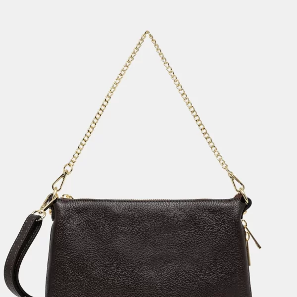 Answear Lab Δερμάτινη τσάντα Answear.LAB