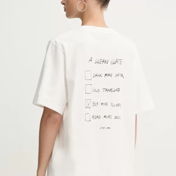 Βαμβακερό μπλουζάκι Stine Goya