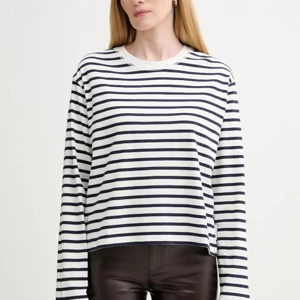 Marc O'Polo Βαμβακερή μπλούζα με μακριά μανίκια Marc O'Polo